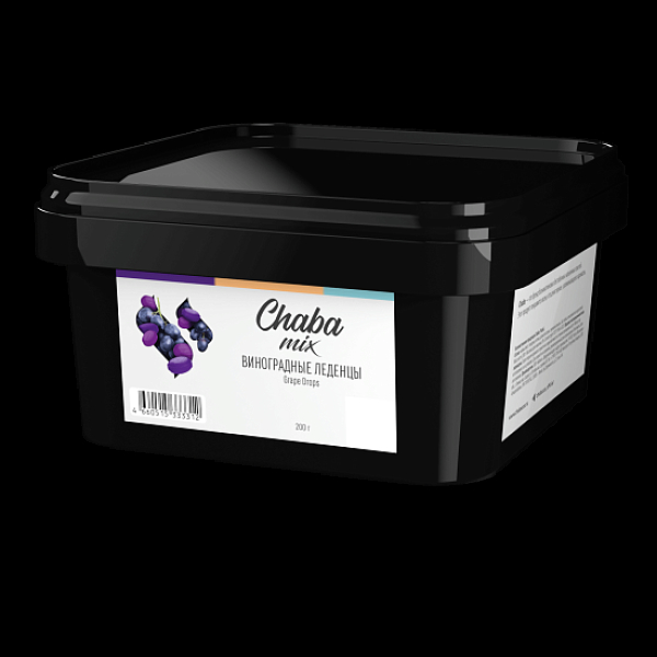 Безникотиновая смесь Chaba Mix Grape Drops Виноградные Леденцы 200 грамм в Нарьян-Маре
