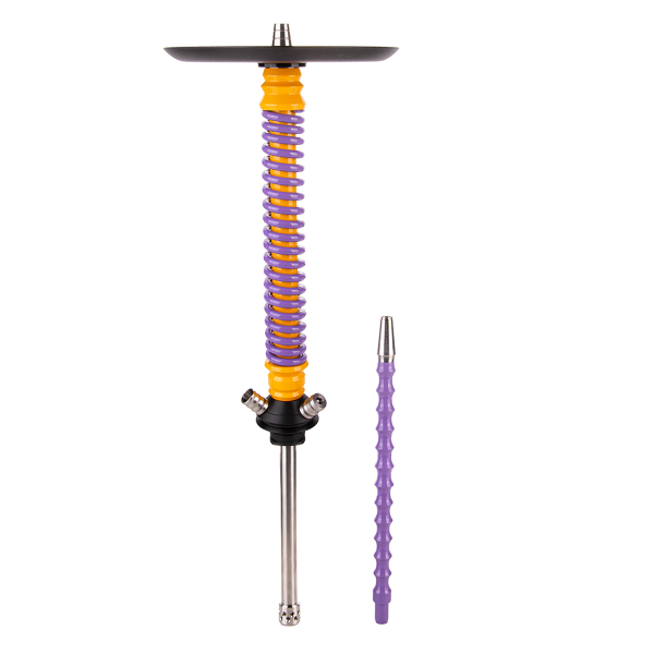 Кальян Mamay Customs Coilover Большой  Жёлтый Сирень в Нарьян-Маре
