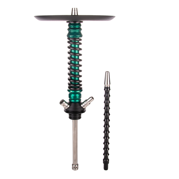 Кальян Mamay Customs Coilover Mini  Зелёный Лак Чёрный в Нарьян-Маре