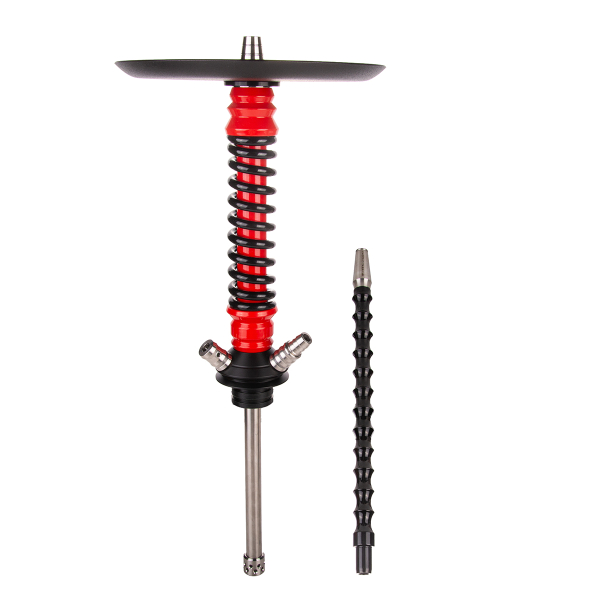 Кальян Mamay Customs Coilover Mini  Красный Чёрный в Нарьян-Маре