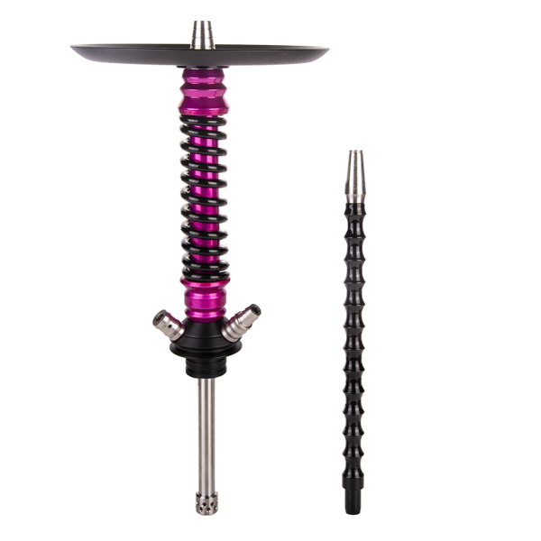 Кальян Mamay Customs Coilover Mini  Розовый Лак Чёрный в Нарьян-Маре