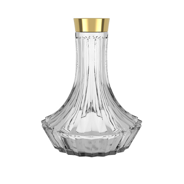 Колба Alpha Hookah Craft Twistlock На Резьбе Прозрачная  Gold в Нарьян-Маре