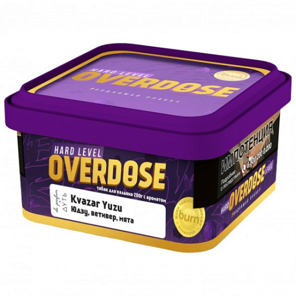 Табак Overdose Kvazar Yuzu 200 грамм в Нарьян-Маре