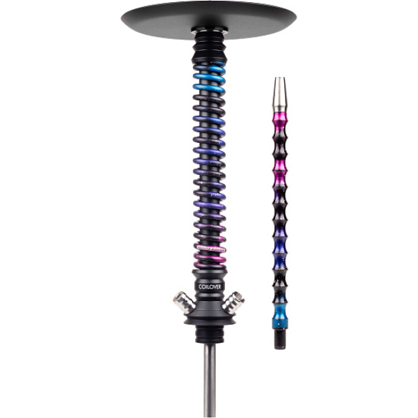 Кальян Mamay Customs Coilover Big Anod Черный Мат Dark Space в Нарьян-Маре