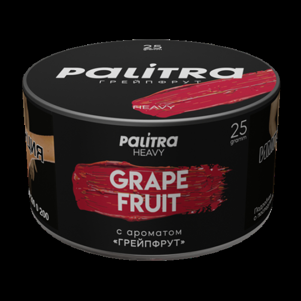 Табак Palitra Heavy Грейпфрут Grapefruit 25 грамм в Нарьян-Маре