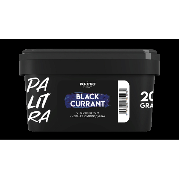 Табак Palitra Heavy Черная Смородина Black Currant 200 грамм в Нарьян-Маре