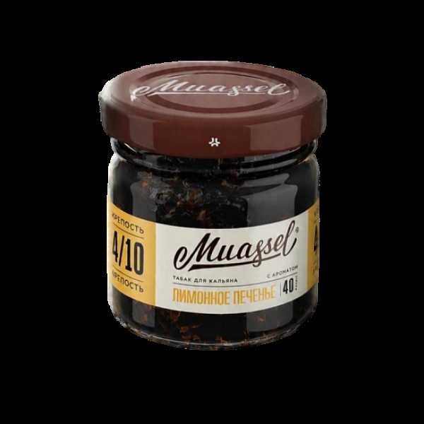 Табак Muassel Medium Лимонное Печенье 40 грамм в Нарьян-Маре