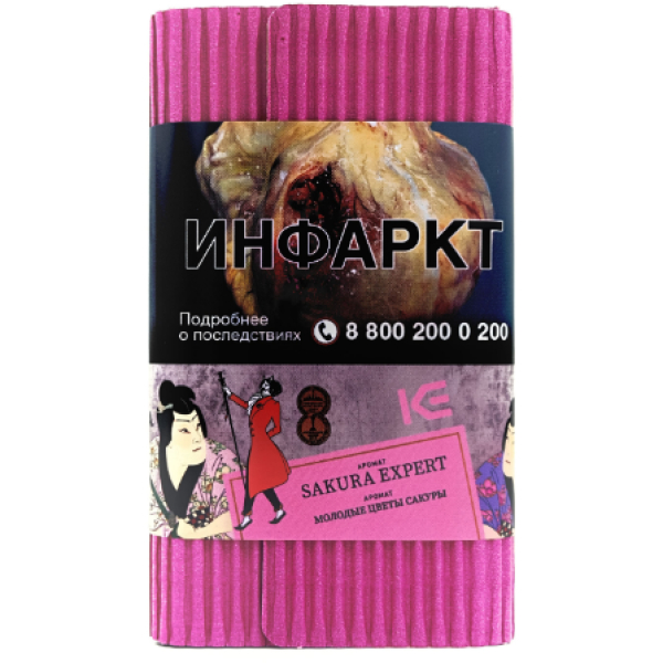 Табак Satyr Sakura Expert Молодые Цветы Сакуры 100 грамм в Нарьян-Маре