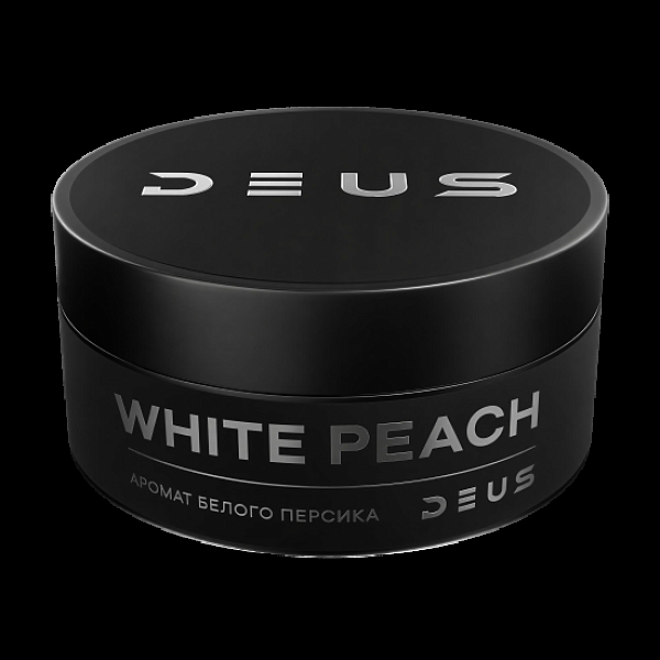 Табак Deus White Peach Белый Персик 100 грамм в Нарьян-Маре