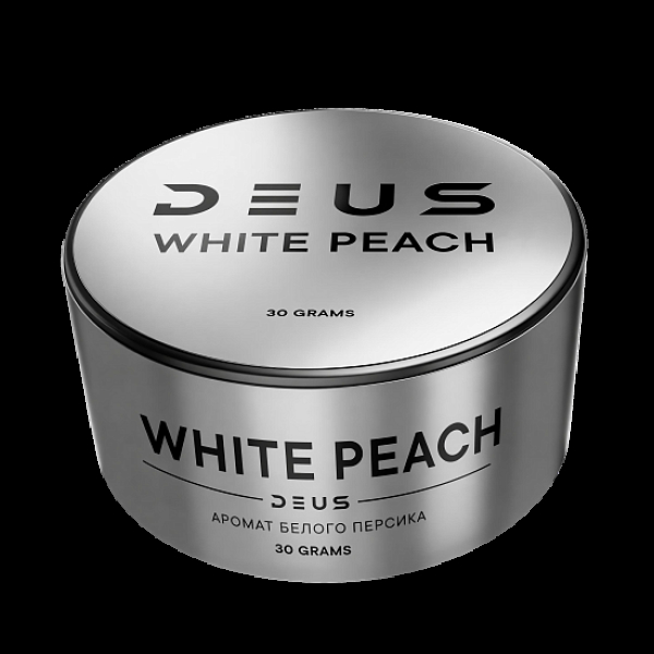 Табак Deus White Peach Белый Персик 30 грамм в Нарьян-Маре