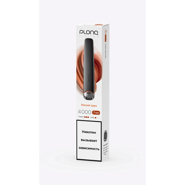 Электронка Plonq Plus Pro Black Лесной Орех 4000 затяжек в Нарьян-Маре