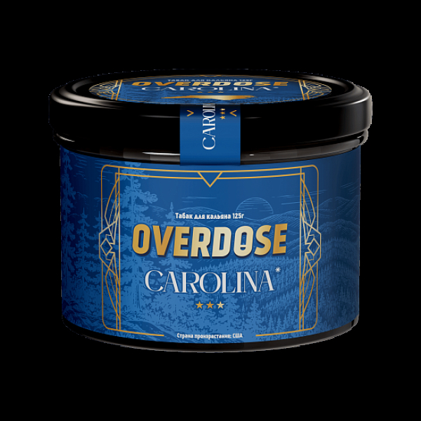 Табак Overdose No Aroma Америка Carolina 125 грамм в Нарьян-Маре