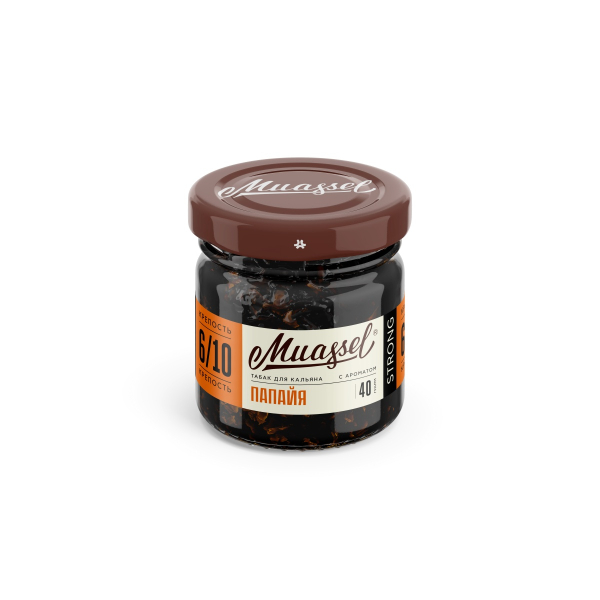 Табак Muassel Extra Strong Папайя 40 грамм в Нарьян-Маре