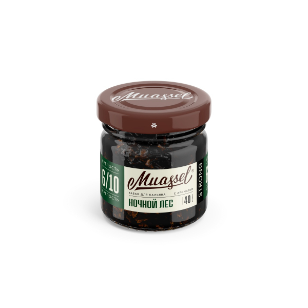 Табак Muassel Extra Strong Ночной Лес 40 грамм в Нарьян-Маре