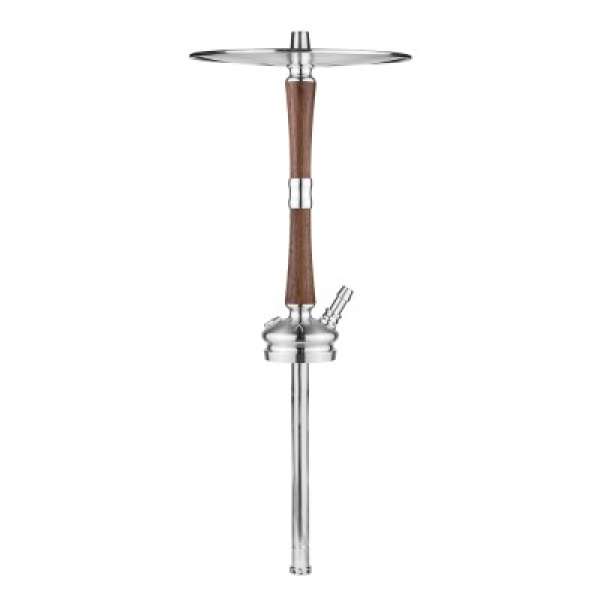 Кальян Hoob Go Pro Wood American Walnut Stainless Steel в Нарьян-Маре