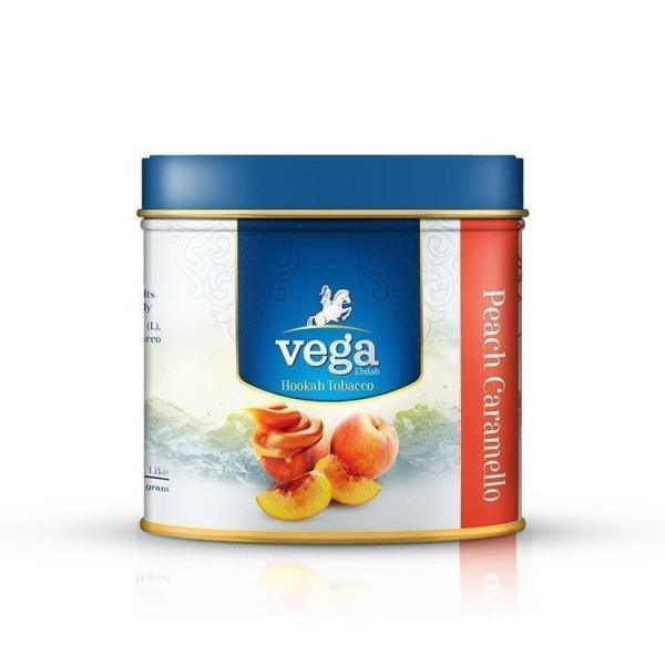 Табак Vega Peach Caramello 100 грамм в Нарьян-Маре