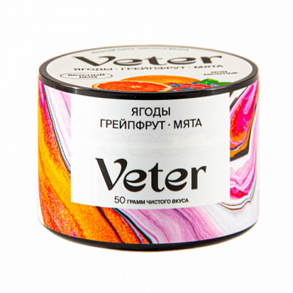 Смесь VETER Ягоды грейпфрут мята 50 гр в Нарьян-Маре