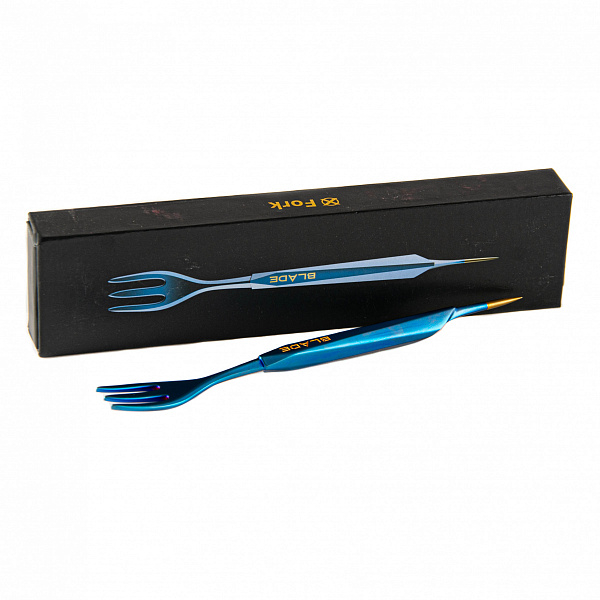 Вилка-шило Blade Hookah Blue Matte в Нарьян-Маре